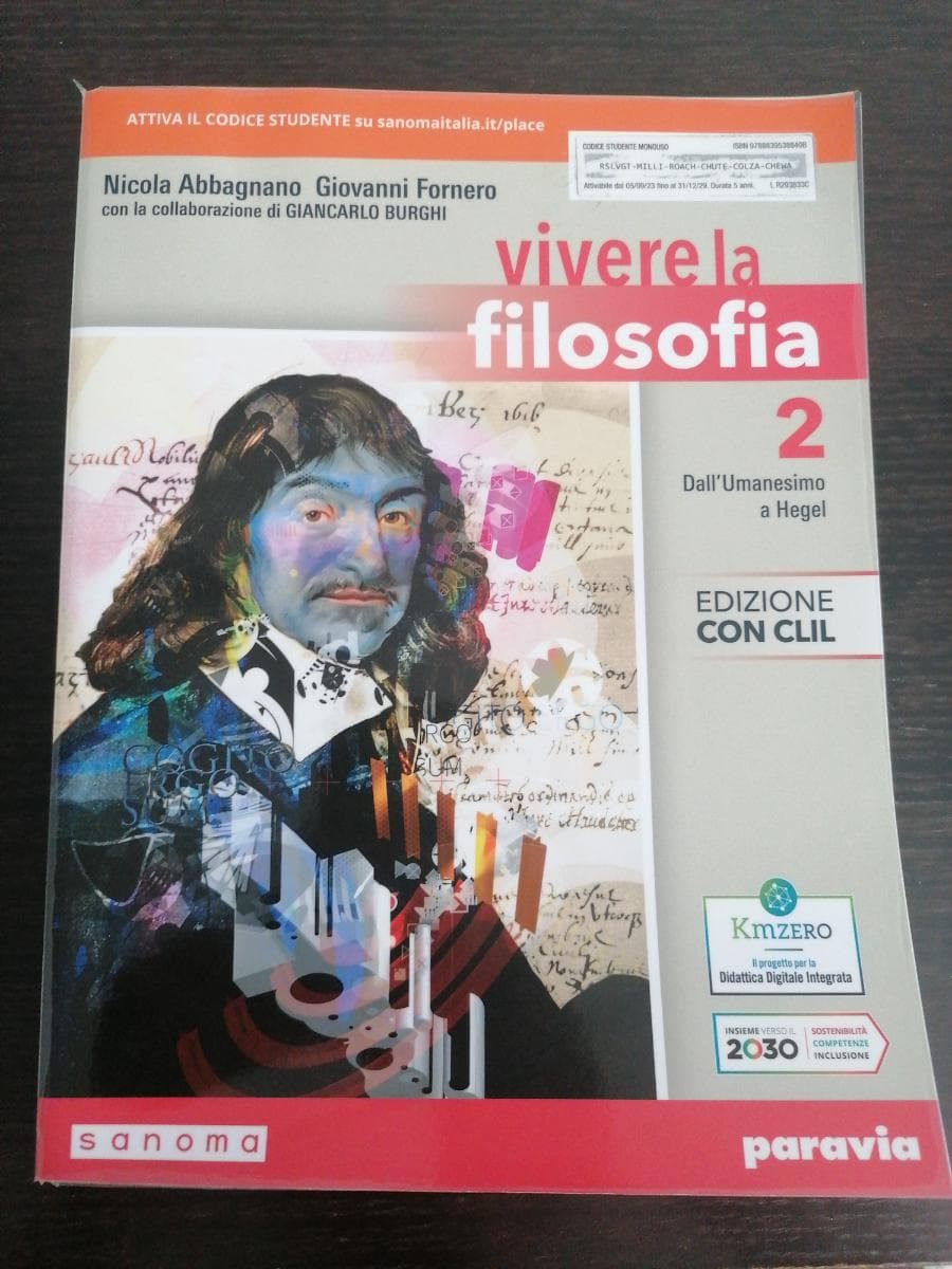VIVERE LA FILOSOFIA 2 EDIZIONE CON CLIL - foto 1
