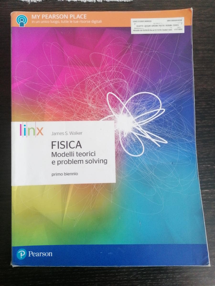 FISICA MODELLI TEORICI E PROBLEM SOLVING - PRIMO BIENNIO - foto 1