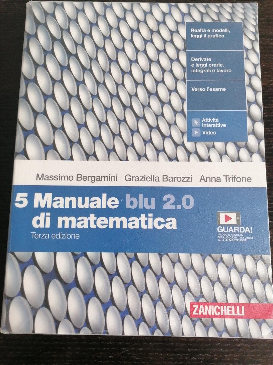 MANUALE BLU 2.0 DI MATEMATICA 3ED. - VOL. 5 (LDM) - foto 1