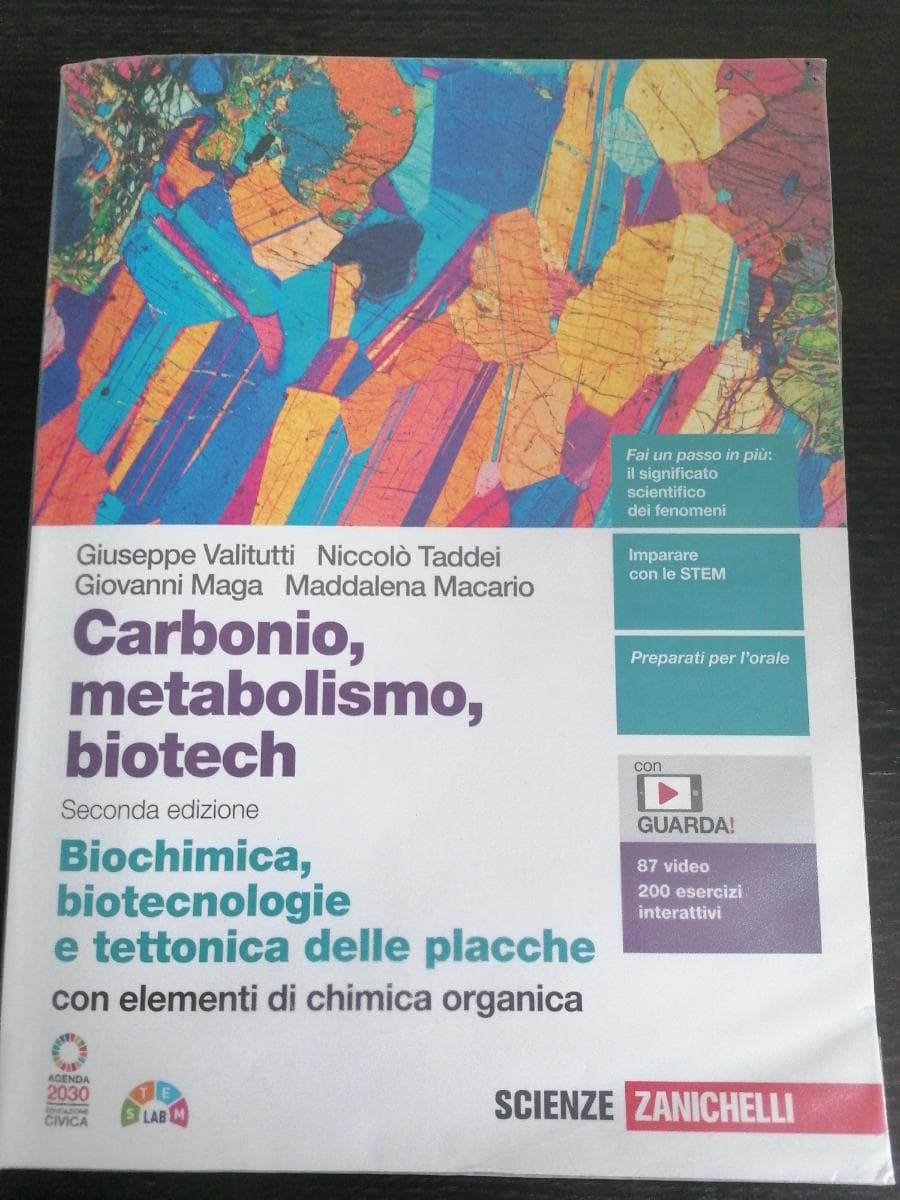 CARBONIO, METABOLISMO, BIOTECH 2ED. (LDM) - foto 1