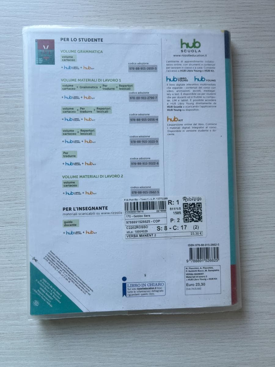 VERBA MANENT 2 - LIBRO MISTO CON HUB LIBRO YOUNG - foto 2