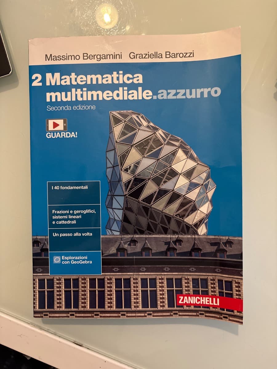 MATEMATICA MULTIMEDIALE.AZZURRO 2ED. - VOL. 2 (LDM) - foto 1