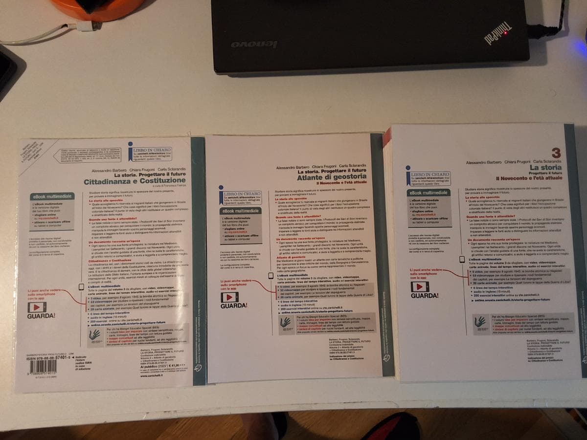 STORIA (LA). PROGETTARE IL FUTURO - CONF. VOL. 3 + ATLANTE GEOSTORIA (LDM) - foto 2