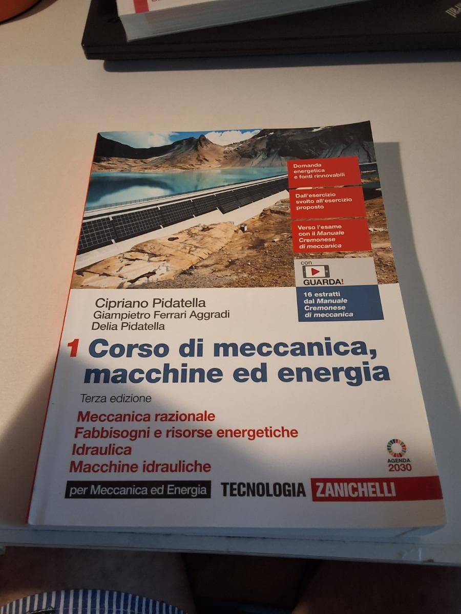 CORSO DI MECCANICA, MACCHINE ED ENERGIA 3ED. 1 PER MECCANICA ED ENERGIA (LDM) - foto 1