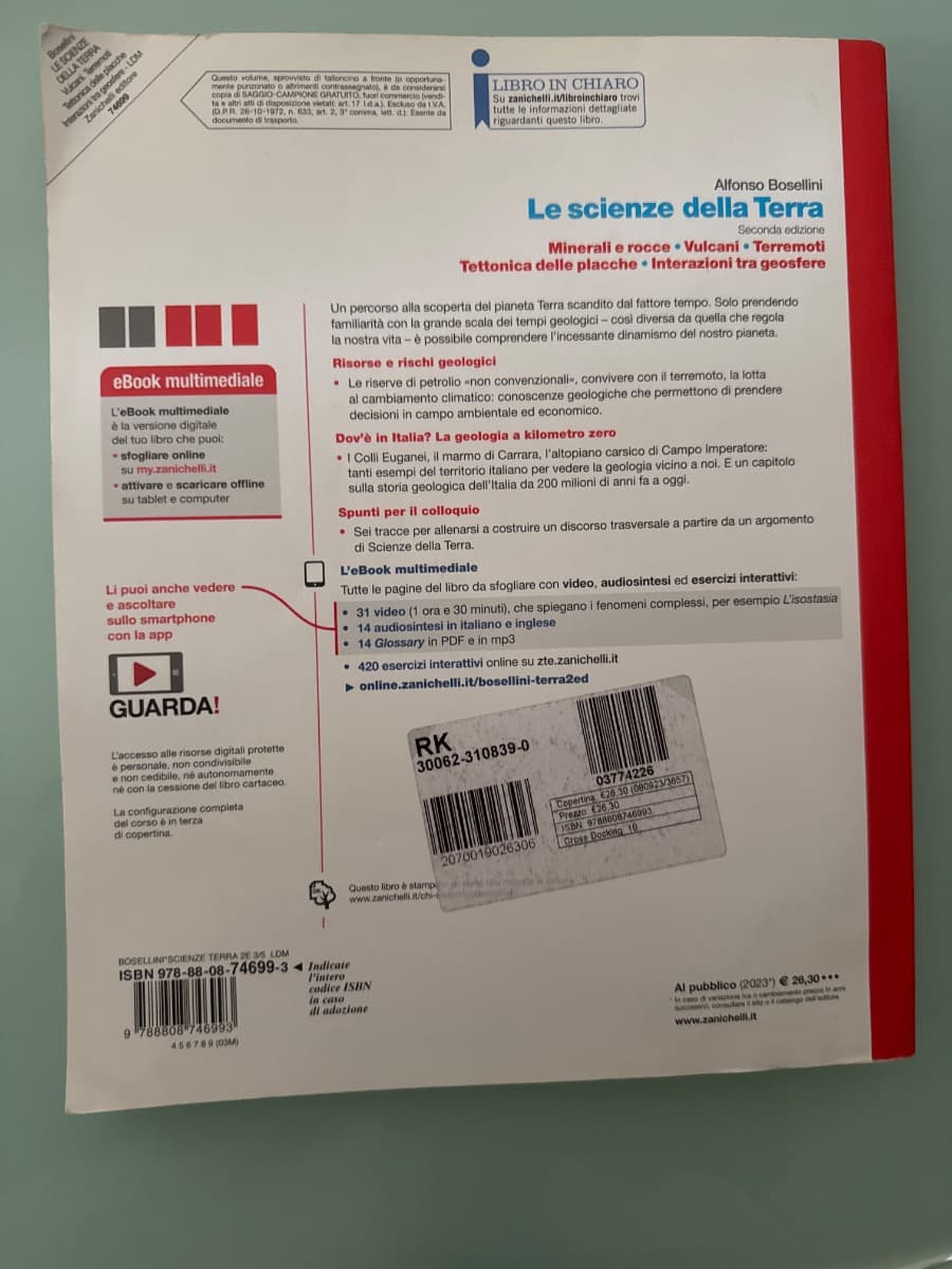 SCIENZE DELLA TERRA 2ED. (LE) - VOL. TRIENNIO (LDM) - foto 2