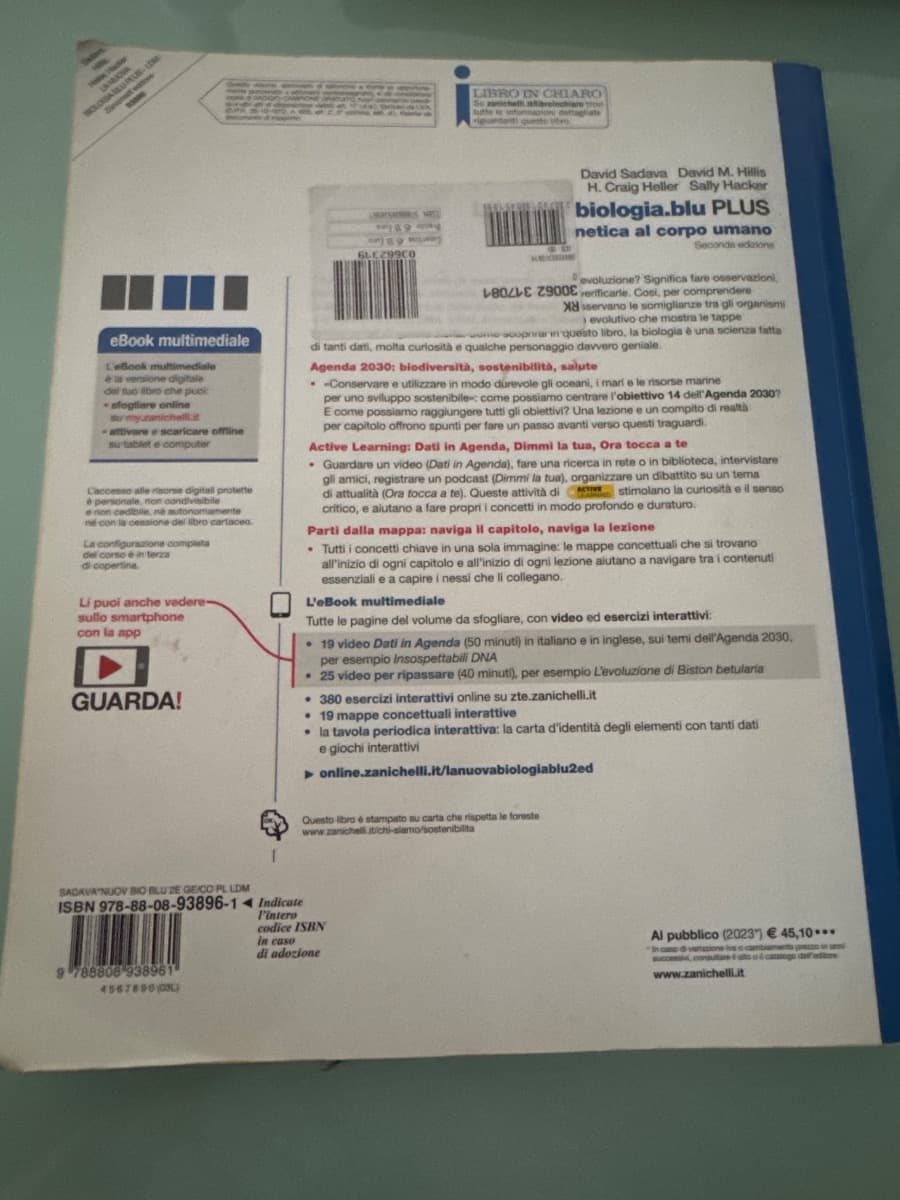 NUOVA BIOLOGIA.BLU 2ED. (LA) - DALLA GENETICA AL CORPO UMANO PLUS (LDM) - foto 2