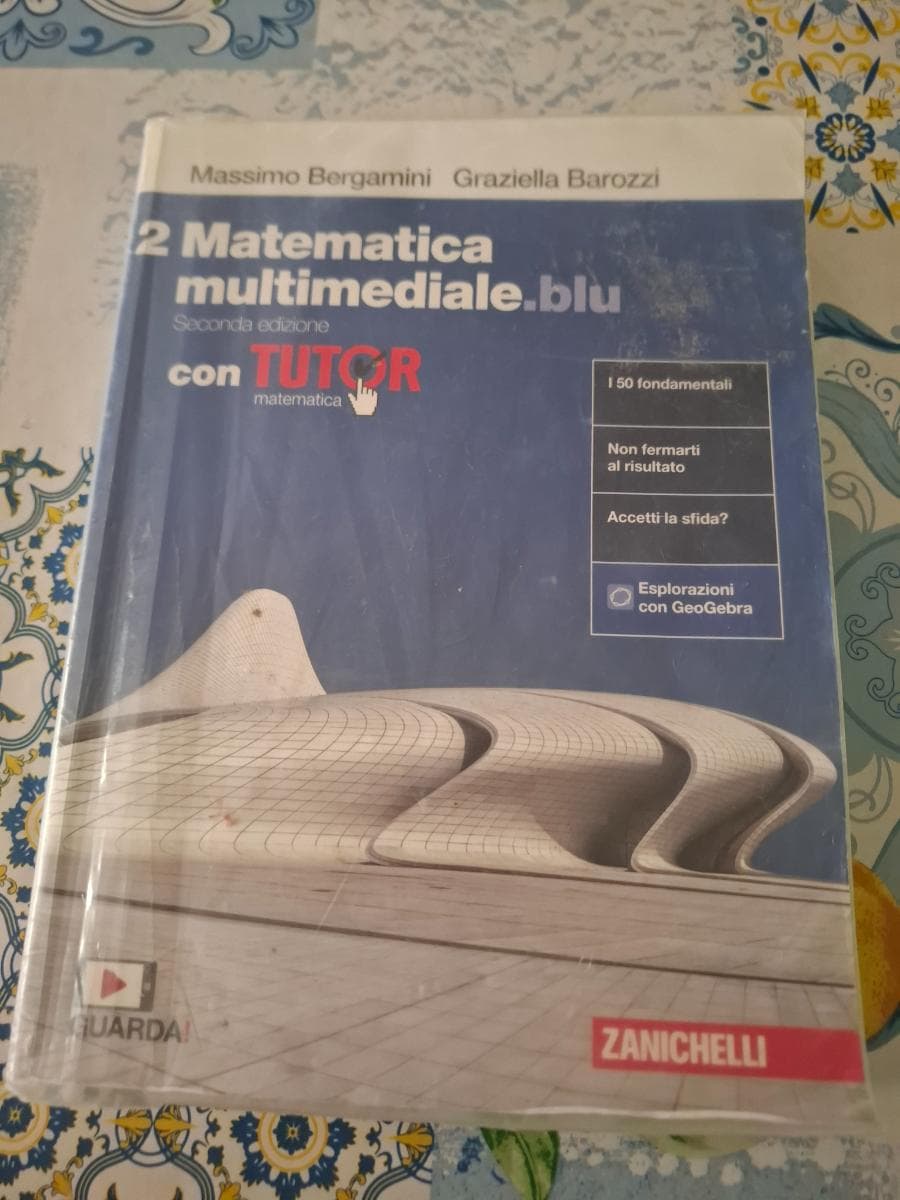 MATEMATICA MULTIMEDIALE.BLU - VOLUME 2 CON TUTOR (LDM) - foto 1