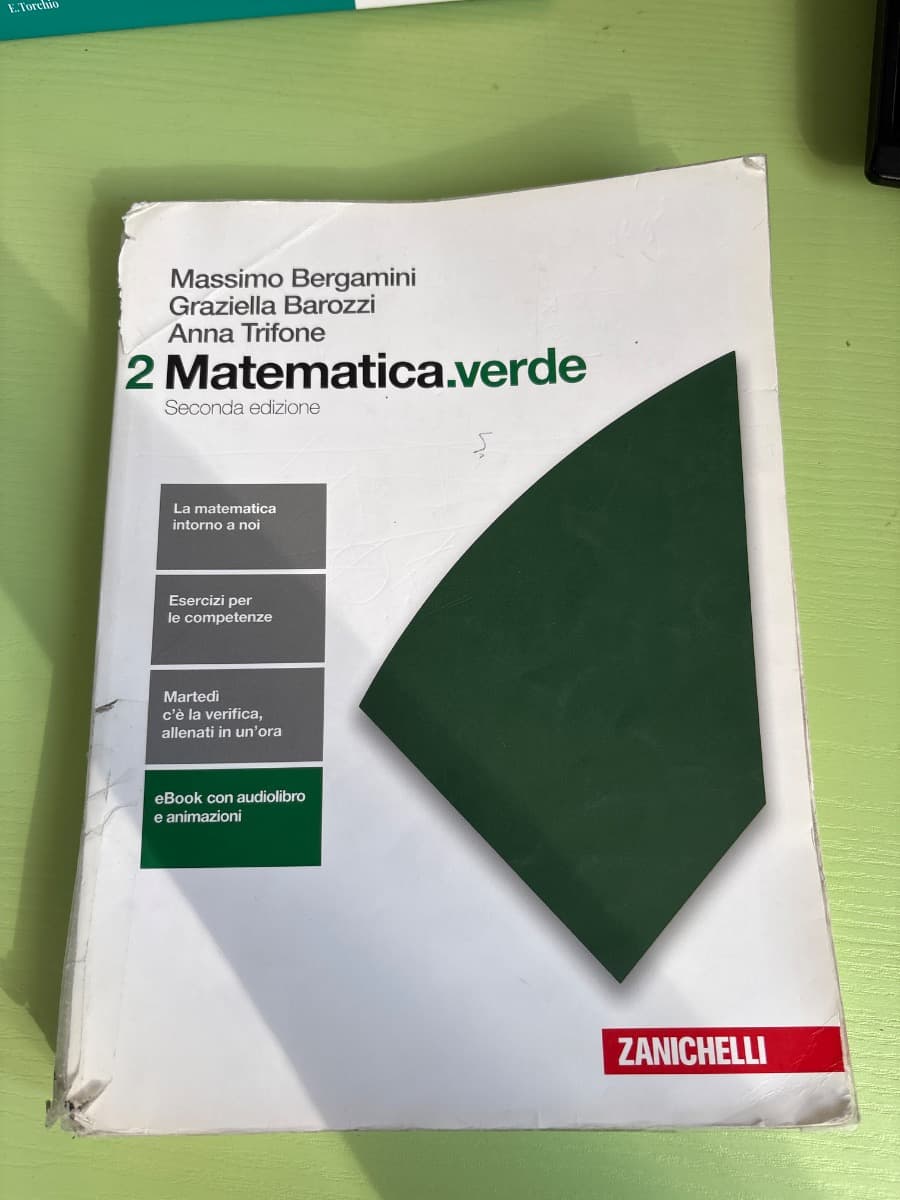 MATEMATICA.VERDE 2ED. - VOLUME 2 (LDM) - foto 1