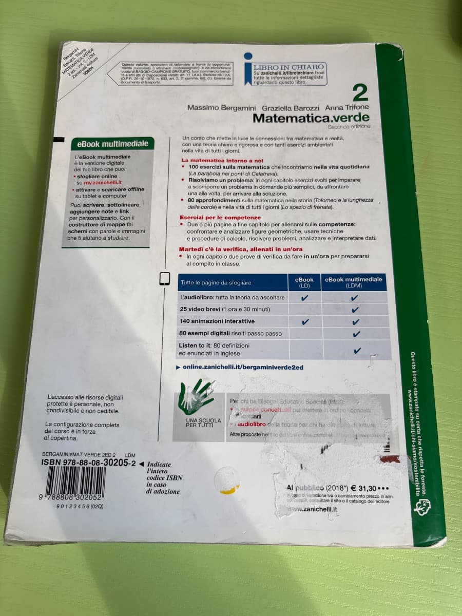 MATEMATICA.VERDE 2ED. - VOLUME 2 (LDM) - foto 2
