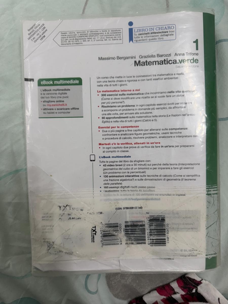 MATEMATICA.VERDE 2ED. - VOLUME 1 (LDM) - foto 2
