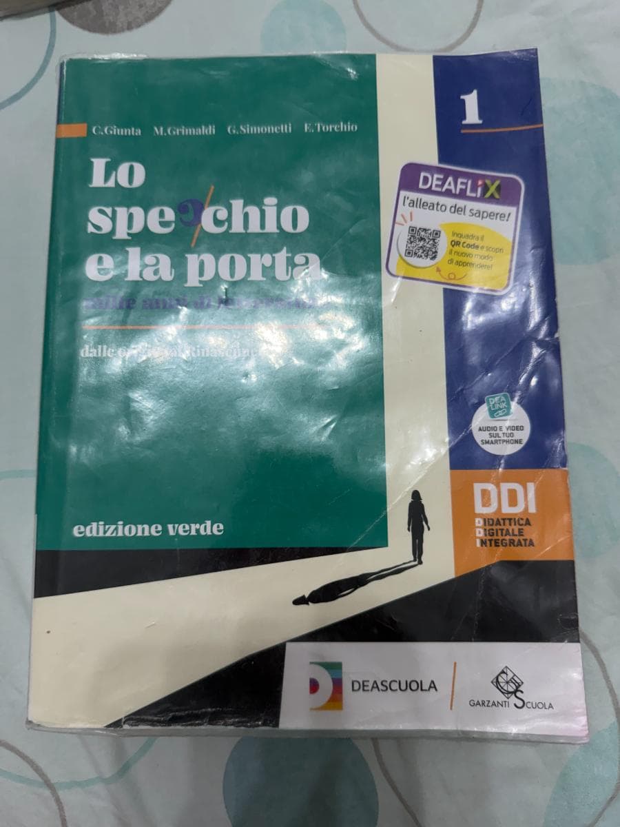 SPECCHIO E LA PORTA - EDIZIONE VERDE - MILLE ANNI DI LETTERATURA - foto 1