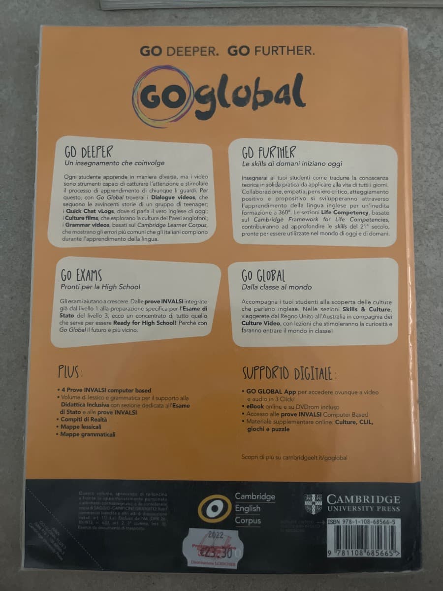GO GLOBAL PLUS STUDENT'S BOOK/WORKBOOK+EBOOK+DVDROM 3 - foto 2