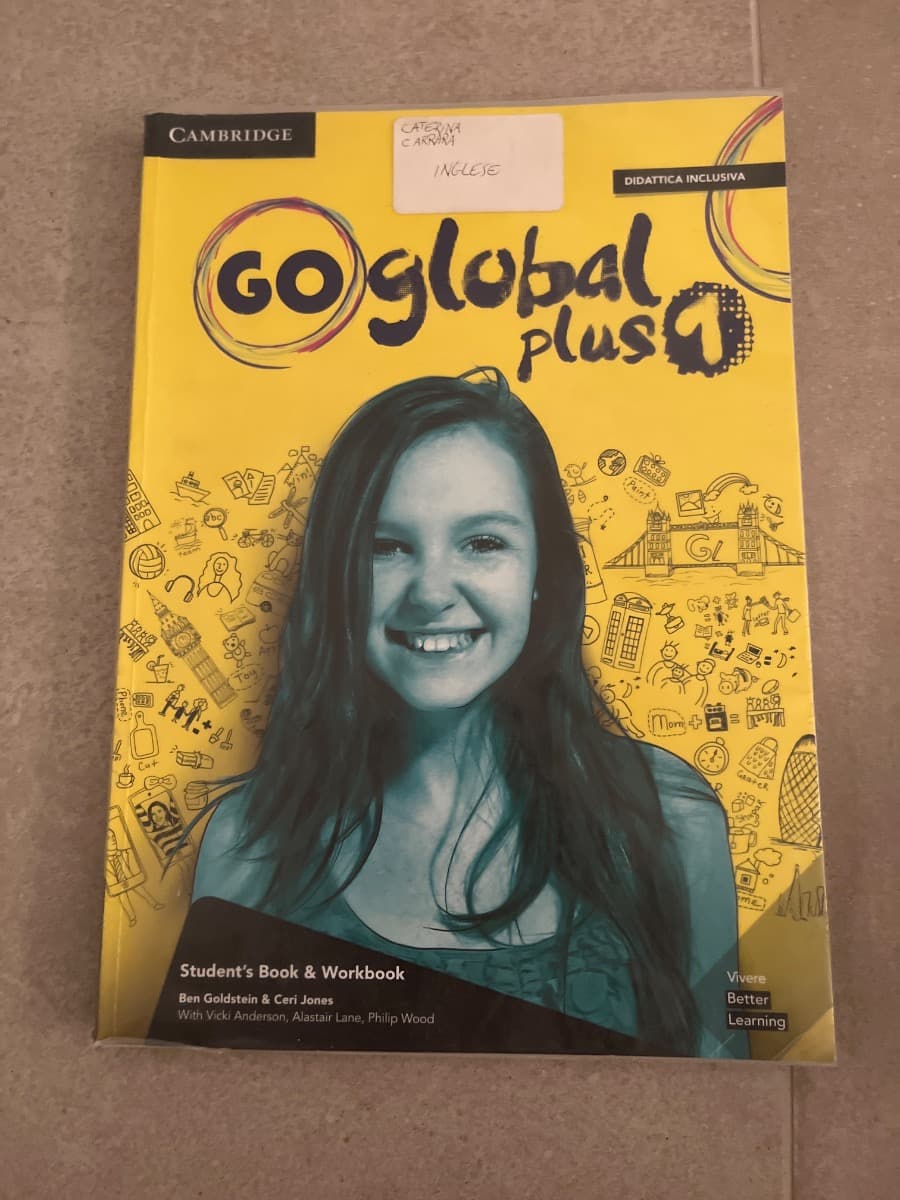 GO GLOBAL PLUS STUDENT'S BOOK/WORKBOOK+EBOOK+DVDROM 1 - foto 1