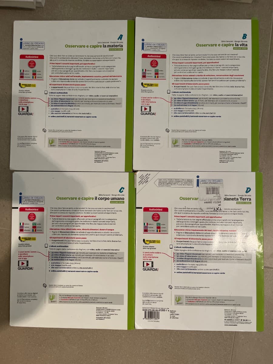 OSSERVARE E CAPIRE EDIZIONE VERDE - CONF. ABCD (LDM) - foto 2