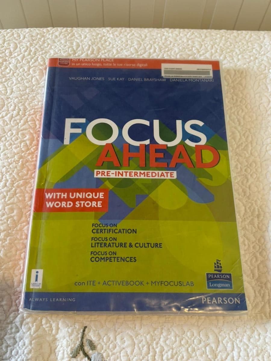 FOCUS AHEAD PRE-INTERMEDIATE - foto 1