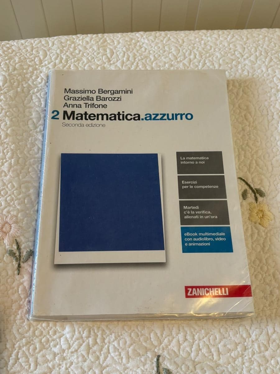 MATEMATICA.AZZURRO 2ED. - VOLUME 2 (LDM) - foto 1