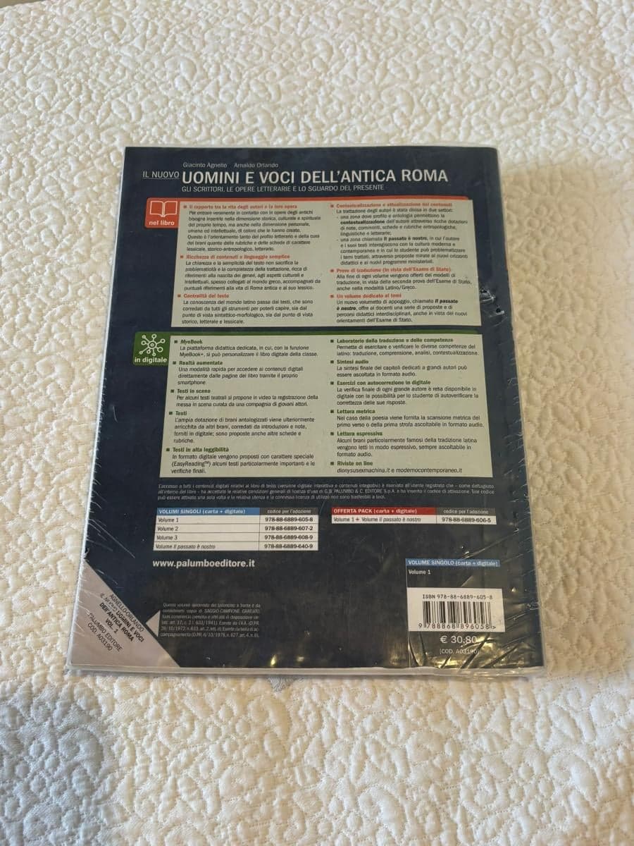 NUOVO UOMINI E VOCI DELL'ANTICA ROMA (IL) VOL. 1° - foto 2