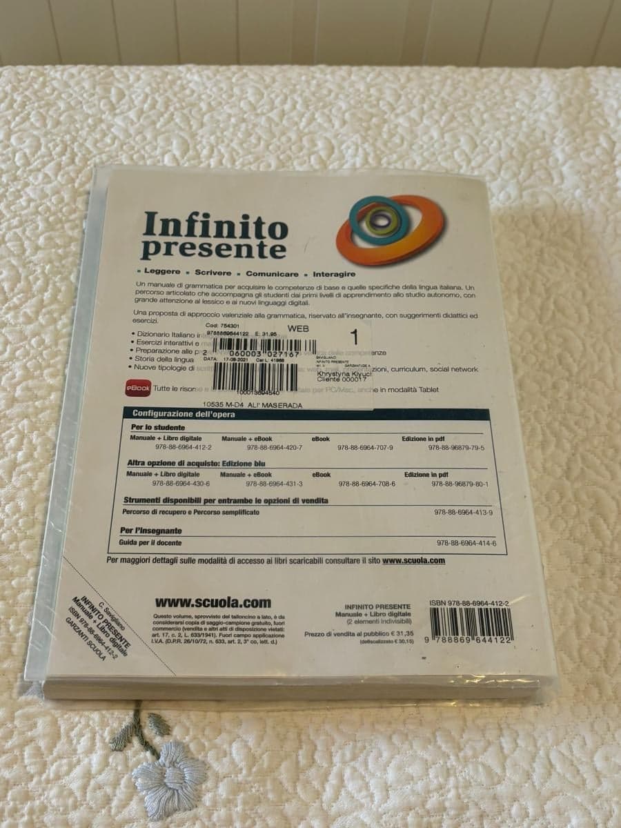 INFINITO PRESENTE - VOL. + LIBRO DIGITALE - foto 2