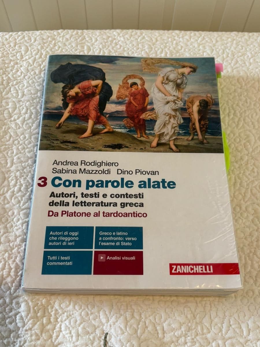 CON PAROLE ALATE - VOL. 3 DA PLATONE AL TARDO ANTICO (LDM) - foto 1