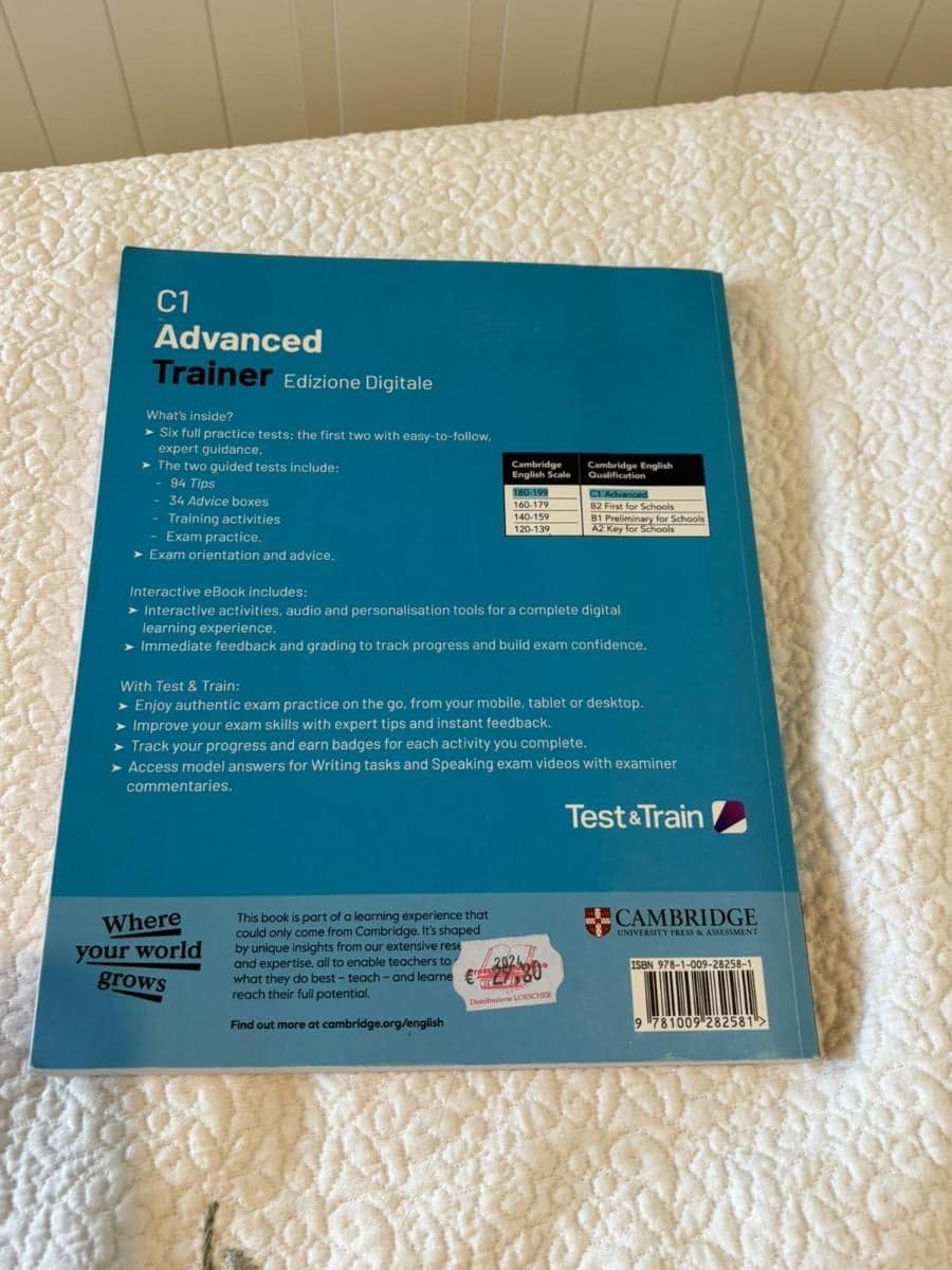 C1 ADVANCED TRAINER 2 SB WITHOUT ANSWERS WITH AUDIO +TEST &TRAIN - foto 2