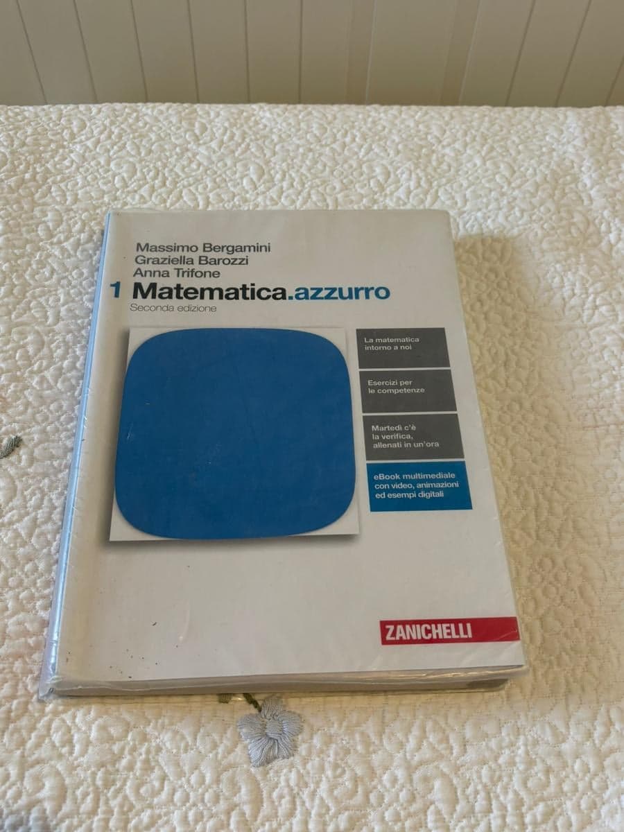 MATEMATICA.AZZURRO 2ED. - VOLUME 1 (LDM) - foto 1