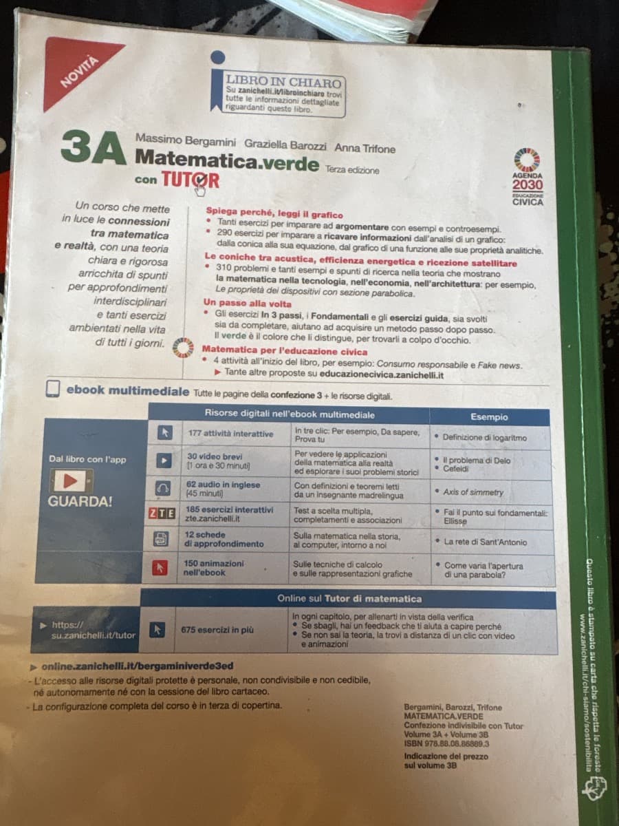 3A Matematica.verde terza edizione - foto 2