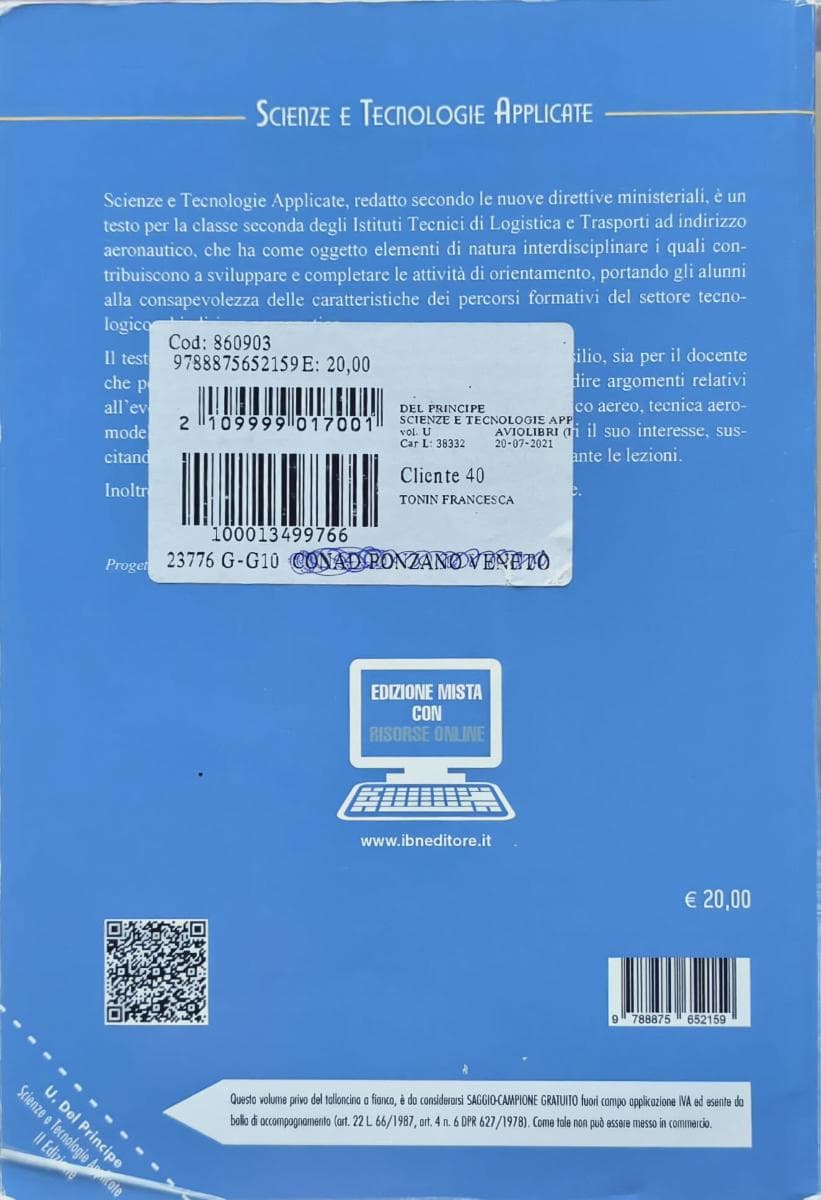 SCIENZE E TECNOLOGIE APPLICATE - foto 2
