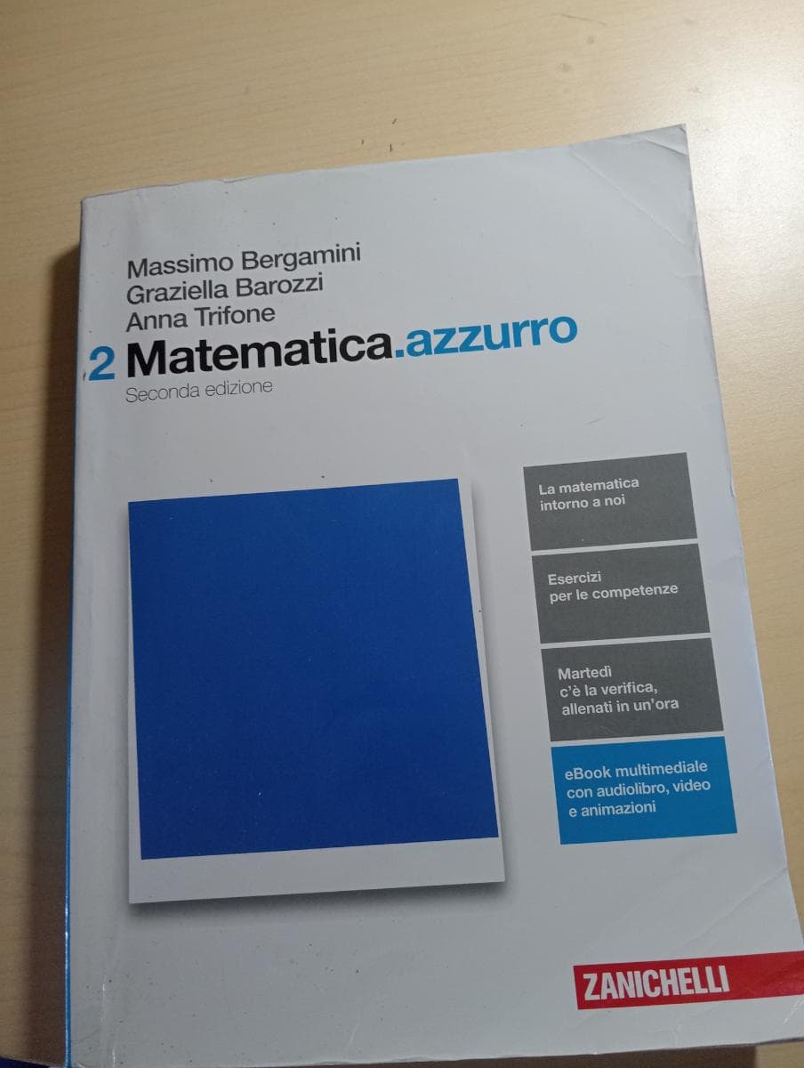 MATEMATICA.AZZURRO 2ED. - VOLUME 2 (LDM) - foto 1