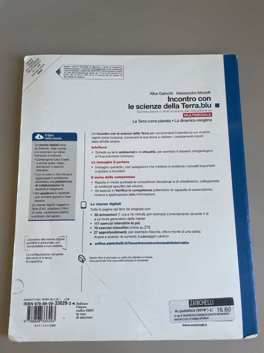 INCONTRO CON LE SCIENZE DELLA TERRA.BLU 2ED. MULTIMEDIALE (LDM) - foto 2