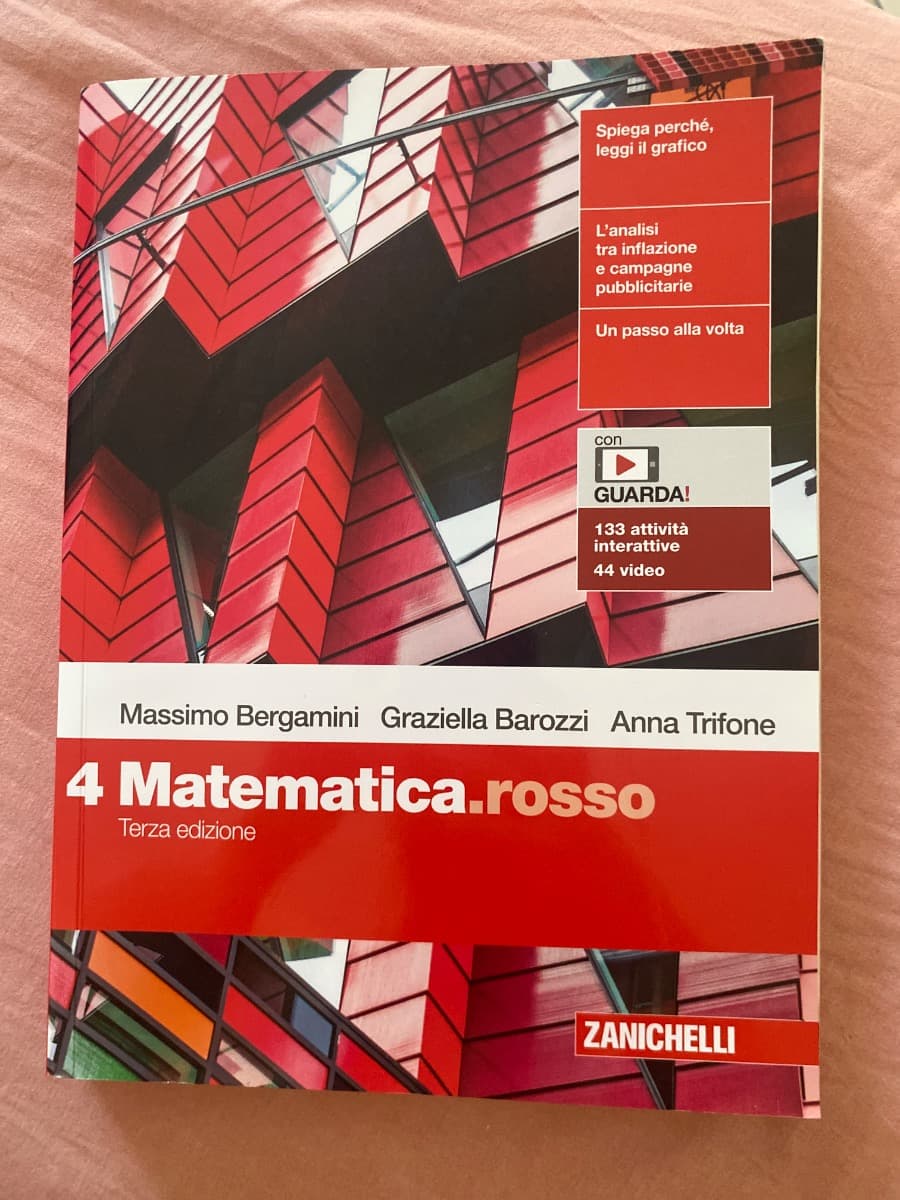 MATEMATICA.ROSSO 3ED - VOLUME 4 (LDM) - foto 1