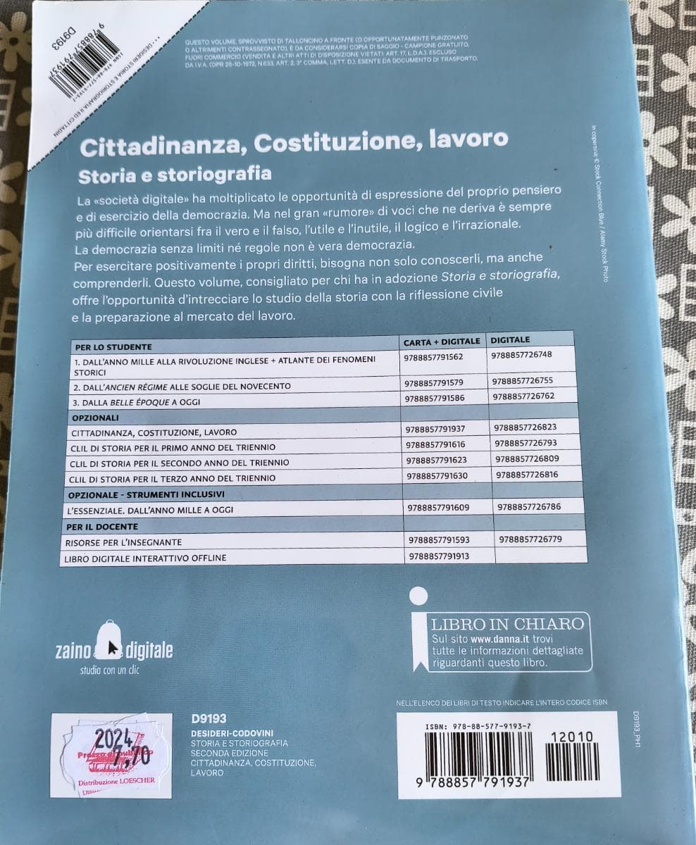 STORIA E STORIOGRAFIA CITTADINANZA, COSTITUZIONE, LAVORO - foto 2