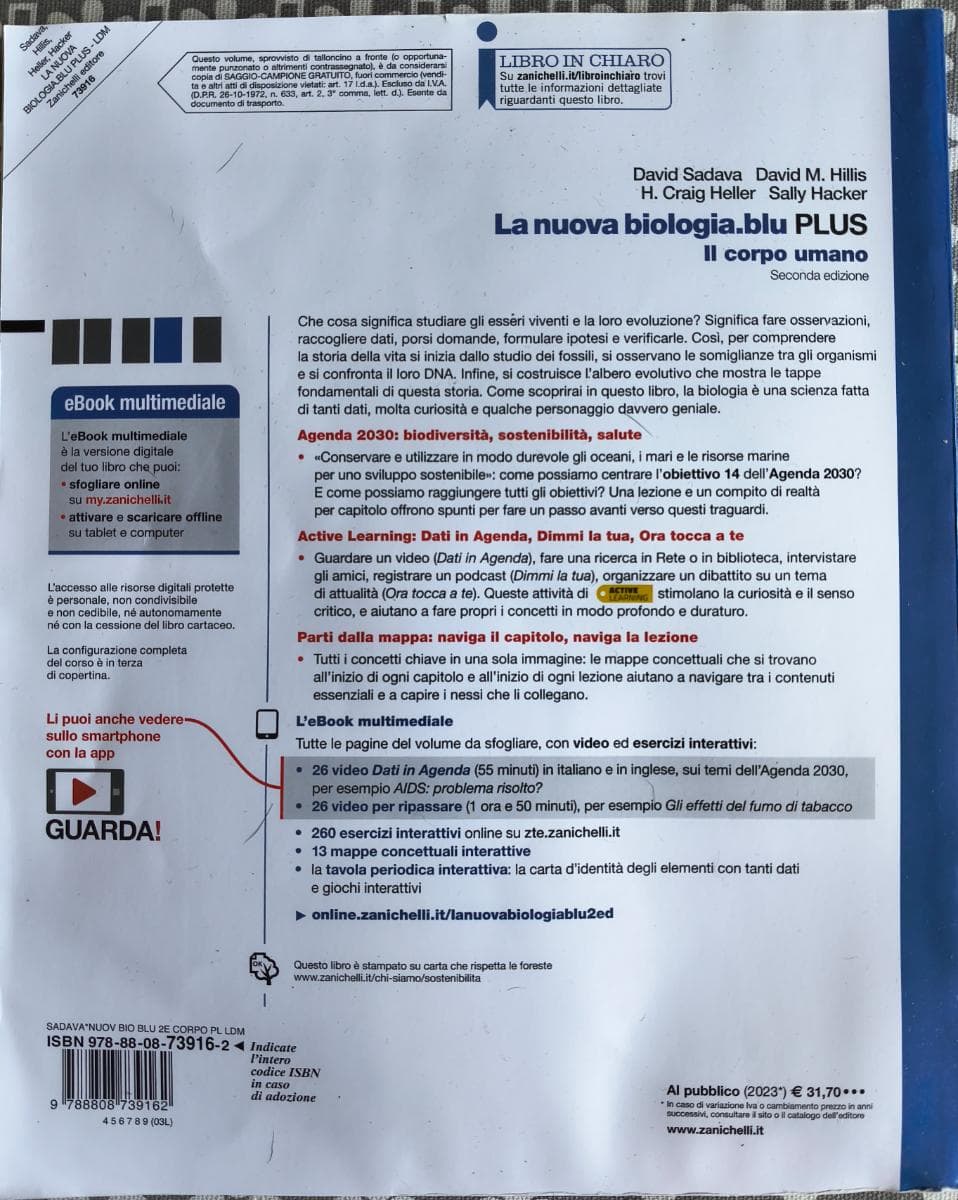 NUOVA BIOLOGIA.BLU 2ED. (LA) - IL CORPO UMANO PLUS (LDM) - foto 2