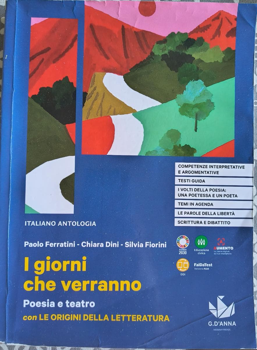 GIORNI CHE VERRANNO (I) POESIA E TEATRO CON LE ORIGINI DELLA LETTERATURA - foto 1