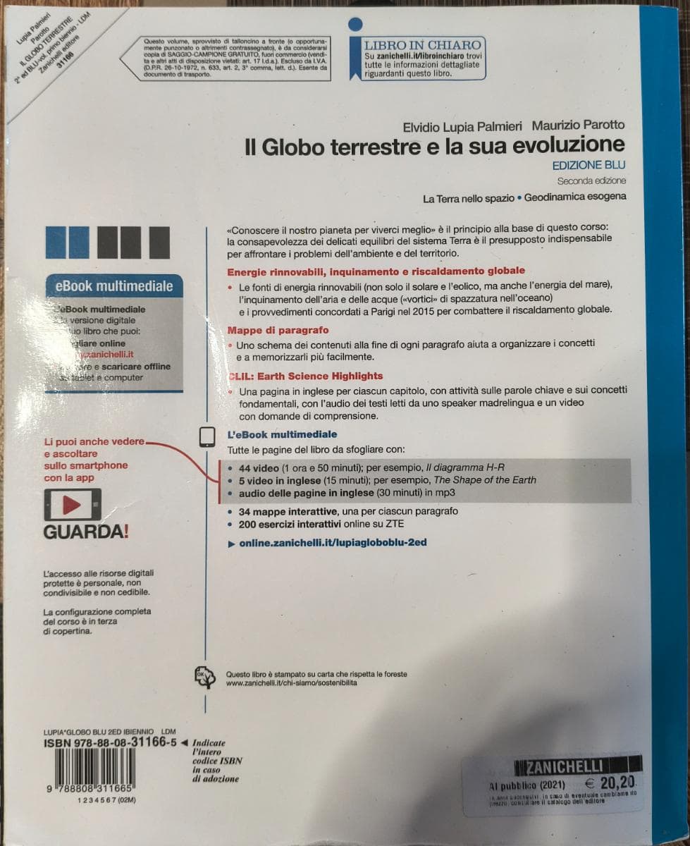 GLOBO TERRESTRE E LA SUA EVOLUZIONE (IL) - ED. BLU 2ED. (LDM) - foto 2