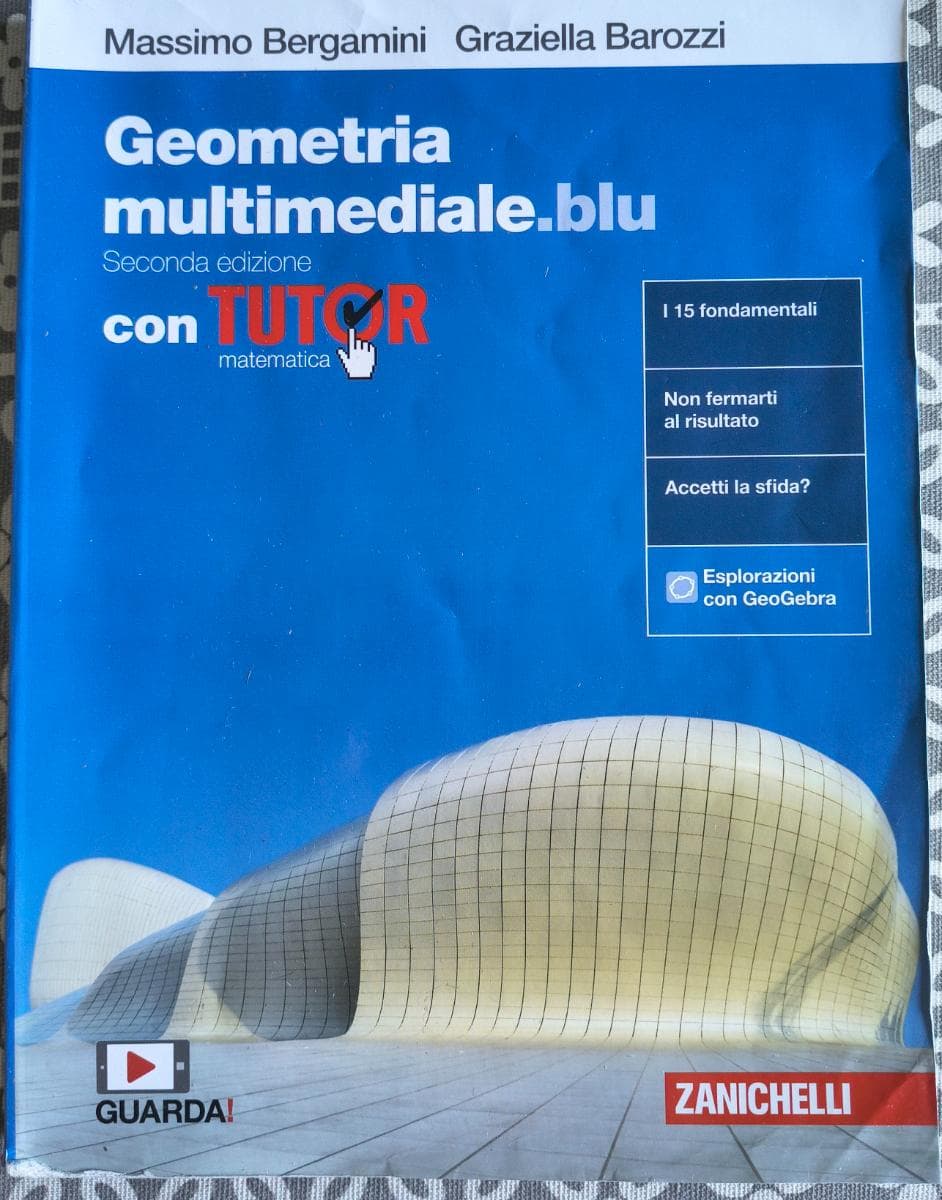 MATEMATICA MULTIMEDIALE.BLU - VOLUME GEOMETRIA CON TUTOR (LDM) - foto 1