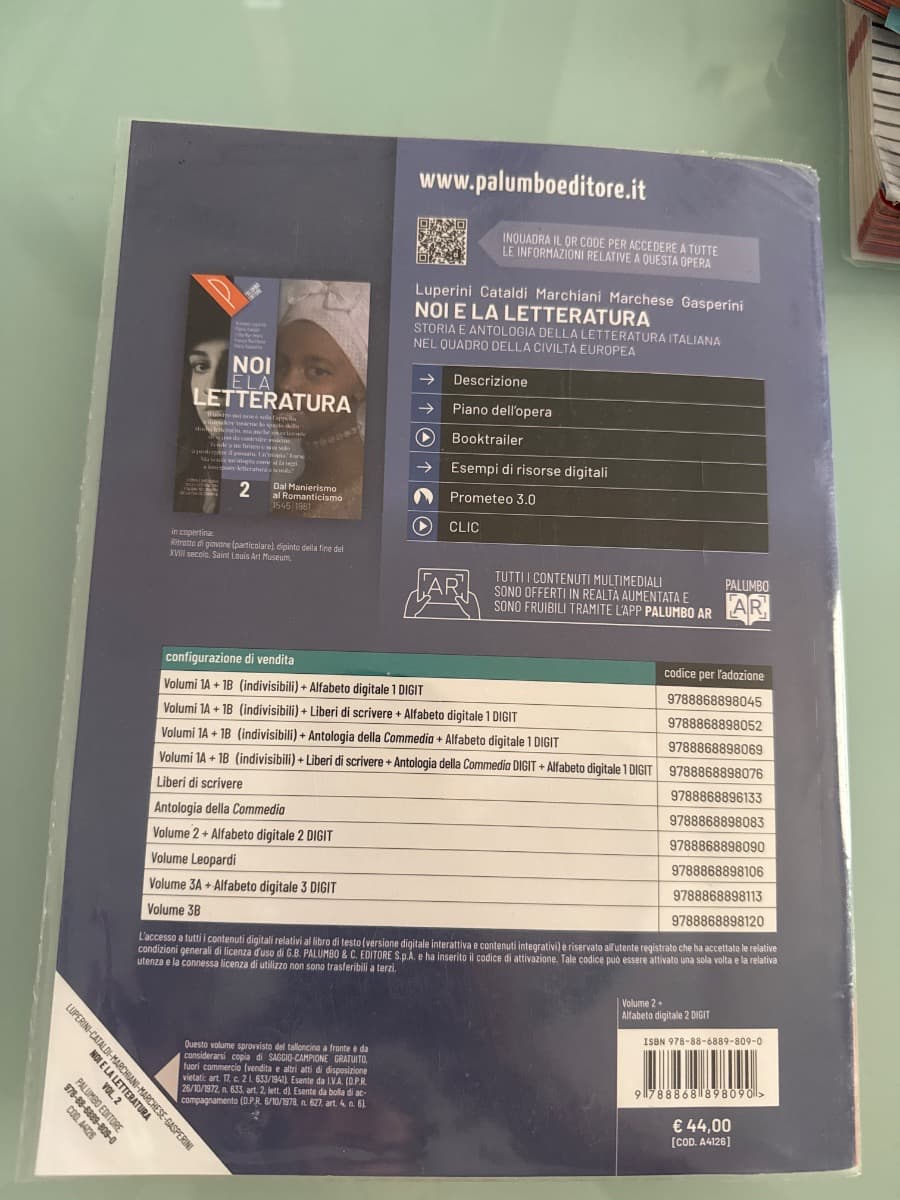 NOI E LA LETTERATURA VOL. 2 - foto 2
