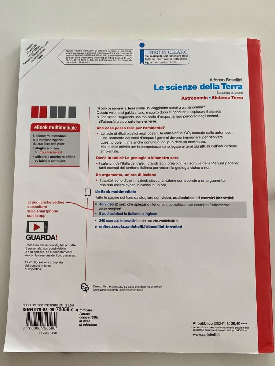 SCIENZE DELLA TERRA 2ED. (LE) - VOL. PRIMO BIENNIO (LDM) - foto 2
