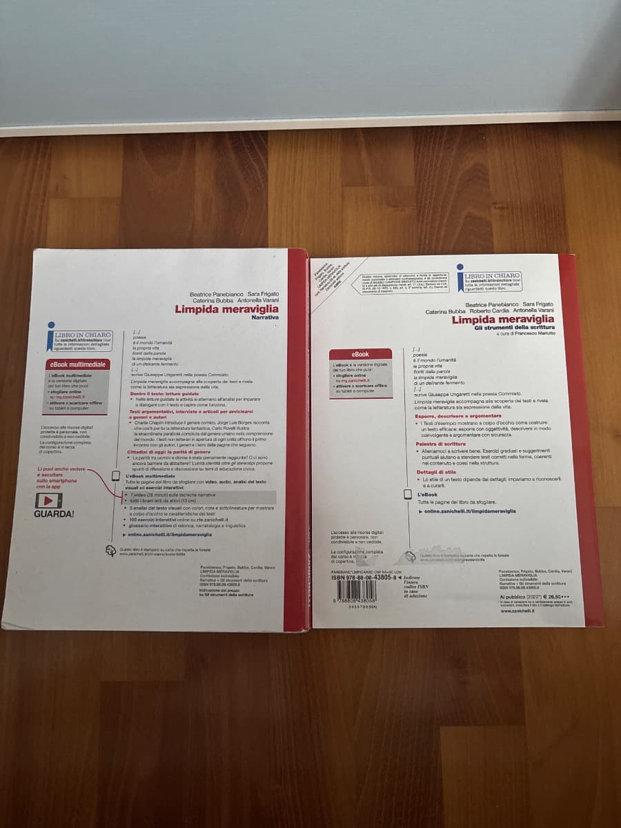 LIMPIDA MERAVIGLIA - CONF. NARRATIVA + GLI STRUMENTI DELLA SCRITTURA (LDM) - foto 2