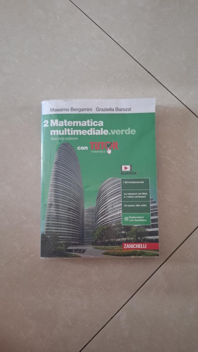 MATEMATICA MULTIMEDIALE.VERDE 2ED. - VOL. 2 CON TUTOR (LDM) - foto 1