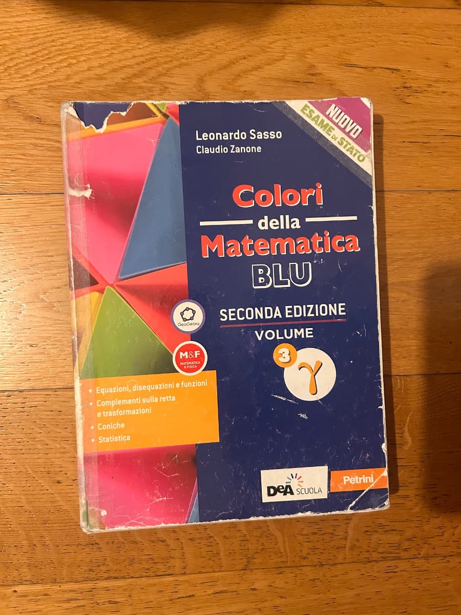 COLORI DELLA MATEMATICA - ED.BLU AGGIORNATA-L SCIENTIF VOLUME 4 GAMMA + EBOOK - foto 1