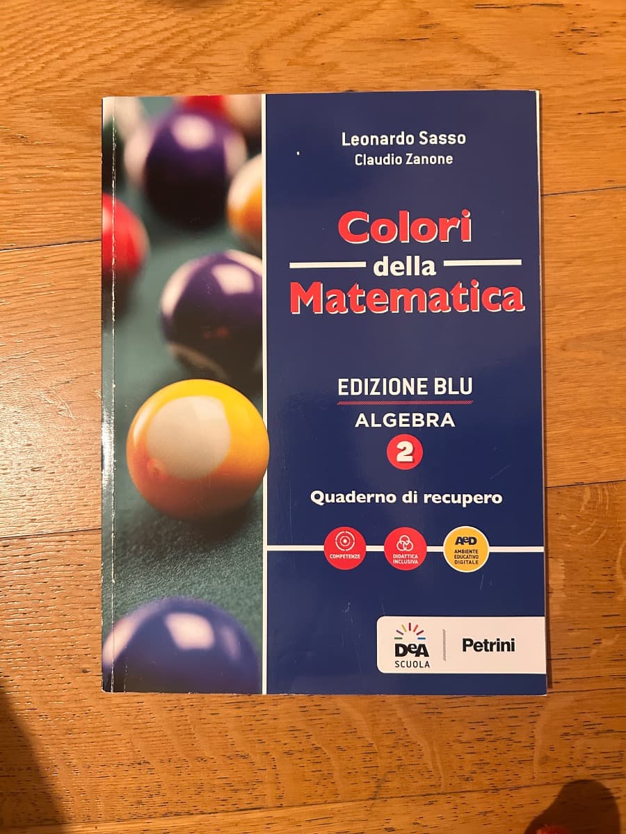 COLORI DELLA MATEMATICA - EDIZIONE BLU ALGEBRA 2 + QUADERNO ALGEBRA 2 + EBOOK - foto 2