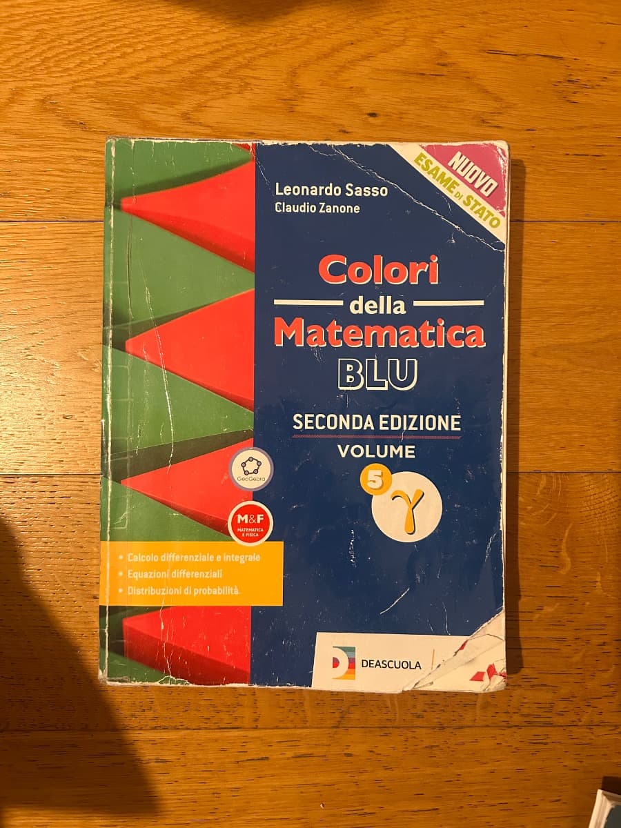 COLORI DELLA MATEMATICA - ED.BLU AGGIORNATA -L SCIENTIFIC VOL 5 GAMMA + EBOOK - foto 1