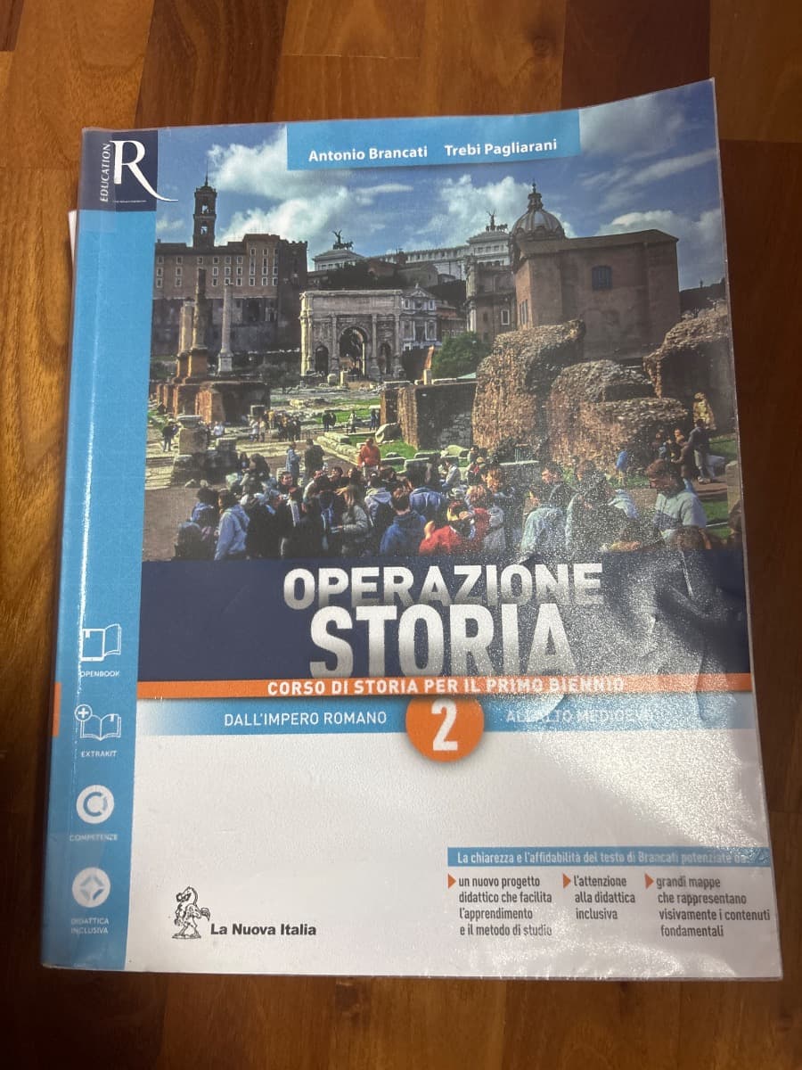 OPERAZIONE STORIA CLASSE 2 - LIBRO MISTO CON OPENBOOK - foto 1