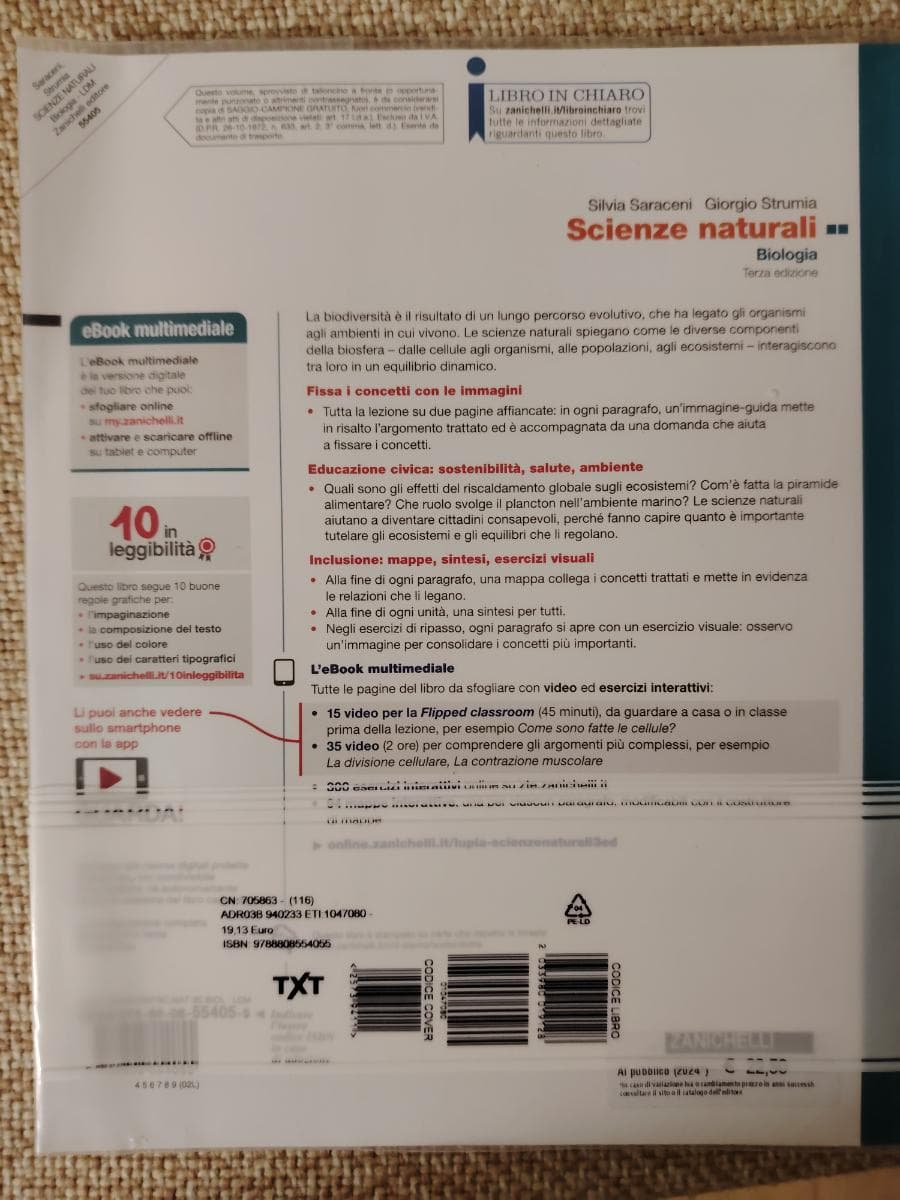 SCIENZE NATURALI 3ED. - BIOLOGIA (LDM) - foto 2