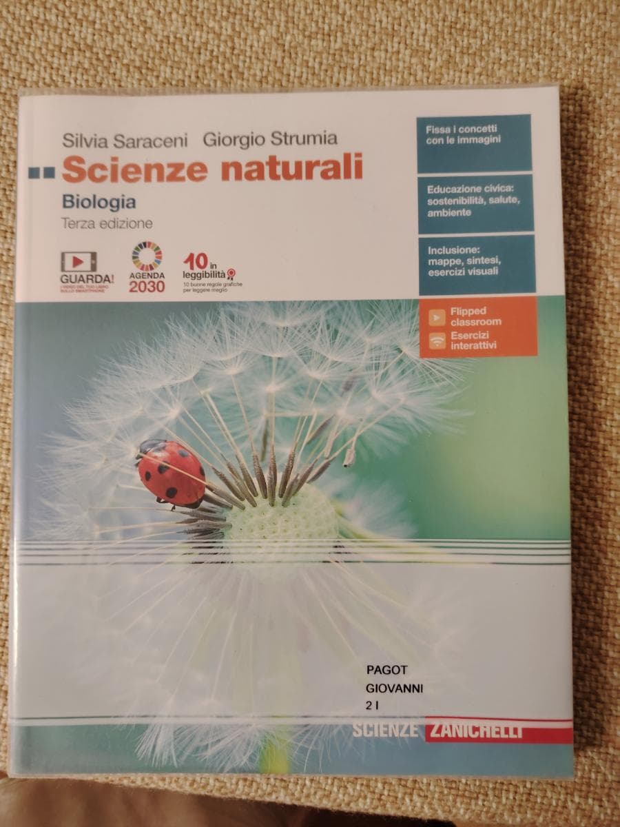 SCIENZE NATURALI 3ED. - BIOLOGIA (LDM) - foto 1