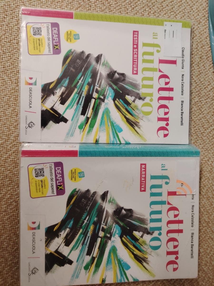 LETTERE AL FUTURO - VOLUME A NARRATIVA+EBOOK+QUADERNO DI SCRITTURA+EBOOK - foto 1