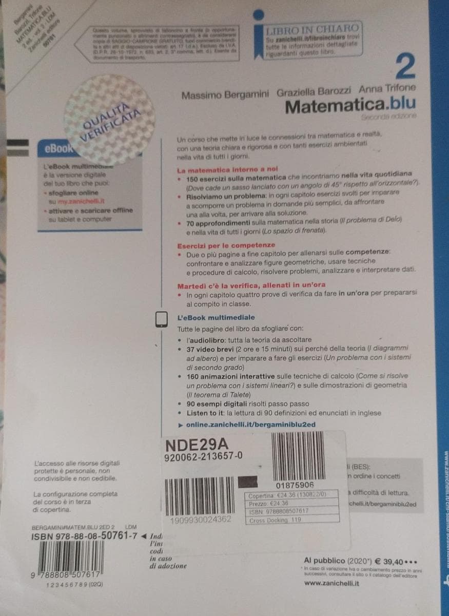 Matematica.blu 2 - foto 2
