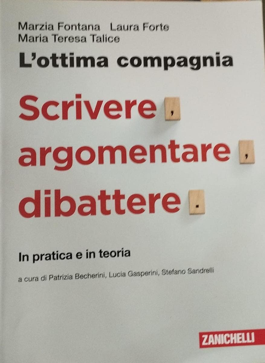 OTTIMA COMPAGNIA (L') - SCRIVERE, ARGOMENTARE, DIBATTERE (LDM) - foto 1