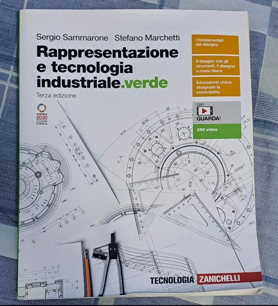 RAPPRESENTAZIONE E TECNOLOGIA INDUSTRIALE.VERDE 3ED - VOLUME U (LDM) - foto 1