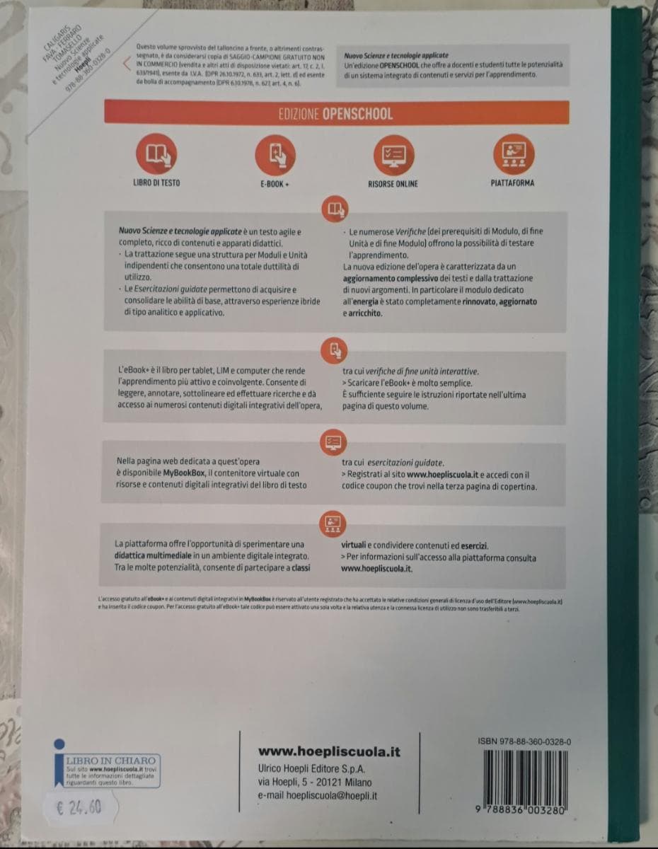 NUOVO SCIENZE E TECNOLOGIE APPLICATE - foto 2